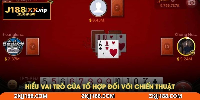 Hiểu vai trò của tổ hợp đối với chiến thuật