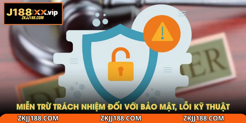 Miễn trừ trách nhiệm đối với bảo mật, lỗi kỹ thuật