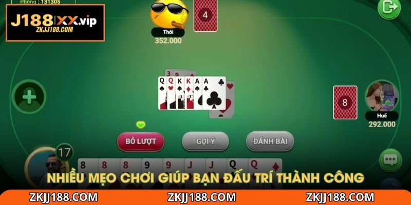 Nhiều mẹo chơi giúp bạn đấu trí thành công